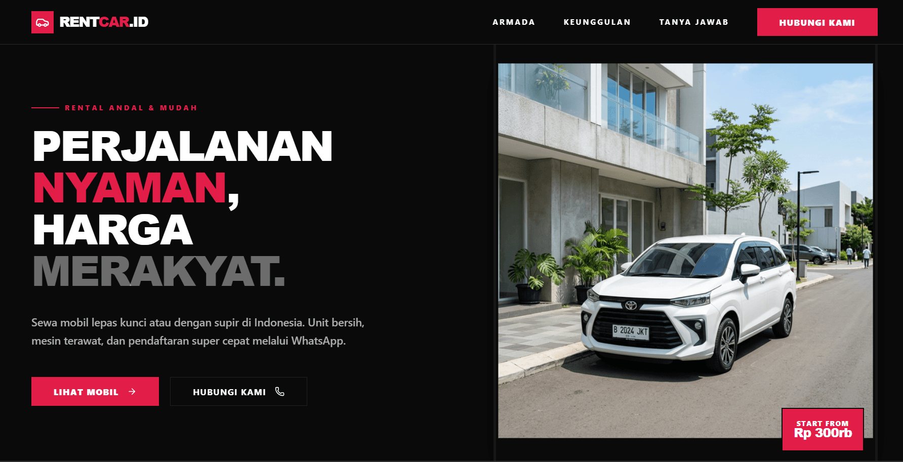 Rent Car — Transportasi